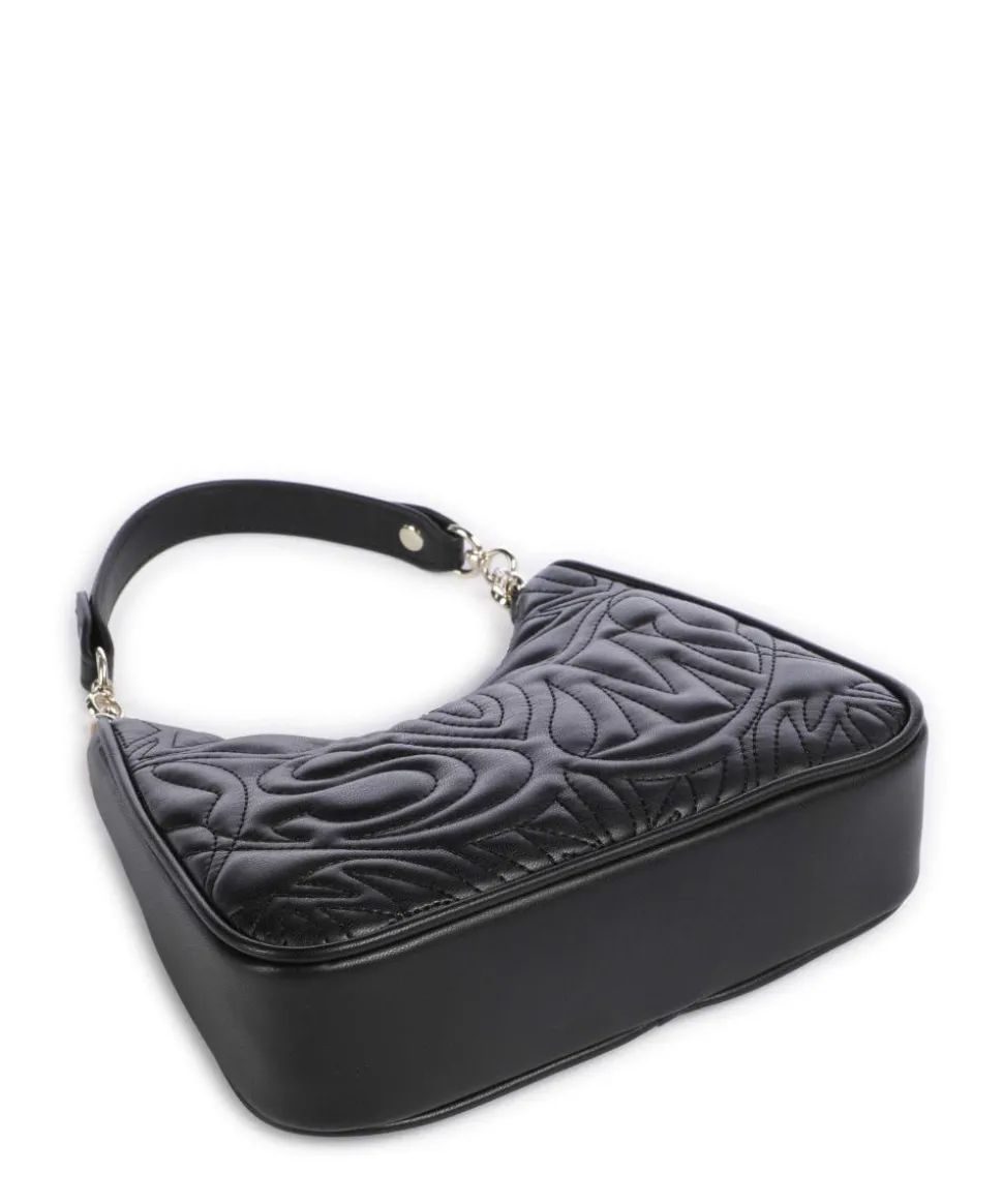 BLIMITED Schultertasche Lederimitat schwarz