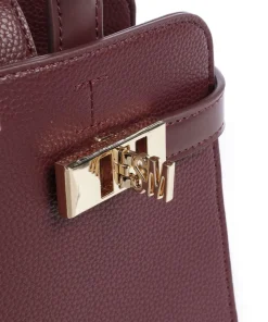 BLINDEN Handtasche Lederimitat wein