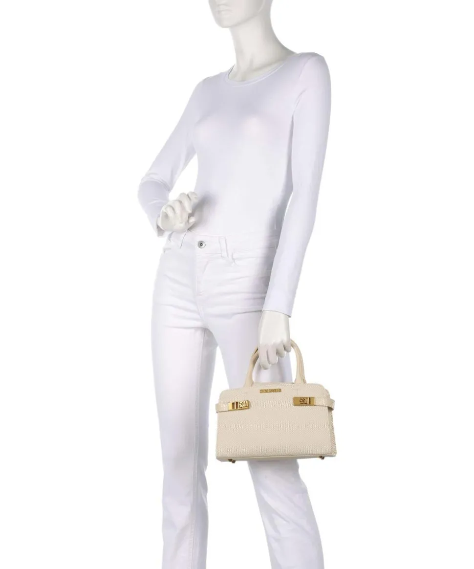 BLINDENY Handtasche Lederimitat natur