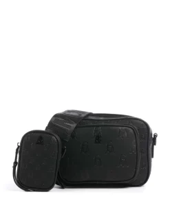 BLOLLA Umhängetasche Lederimitat schwarz