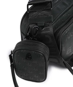 BLOLLA Umhängetasche Lederimitat schwarz