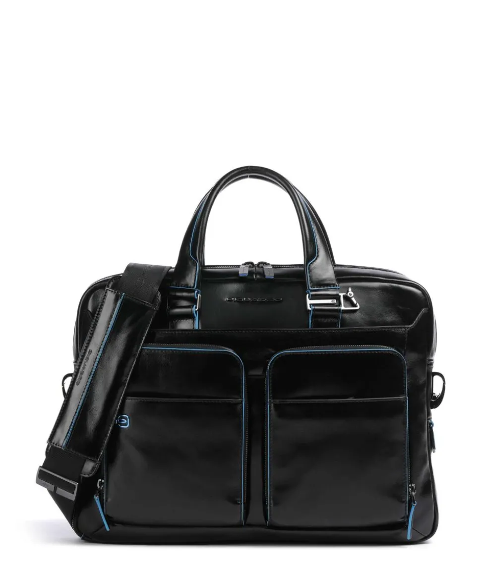 Blue Square Aktentasche 15″ Leder schwarz