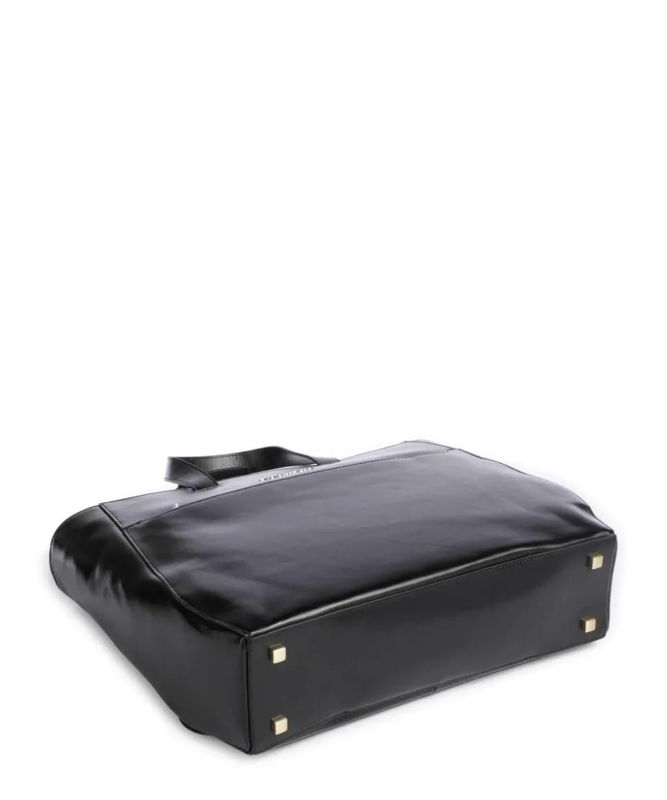 Blue Square Aktentasche 14″ fein genarbtes Rindsleder schwarz