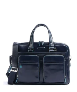 Blue Square Aktentasche 16″ Leder dunkelblau