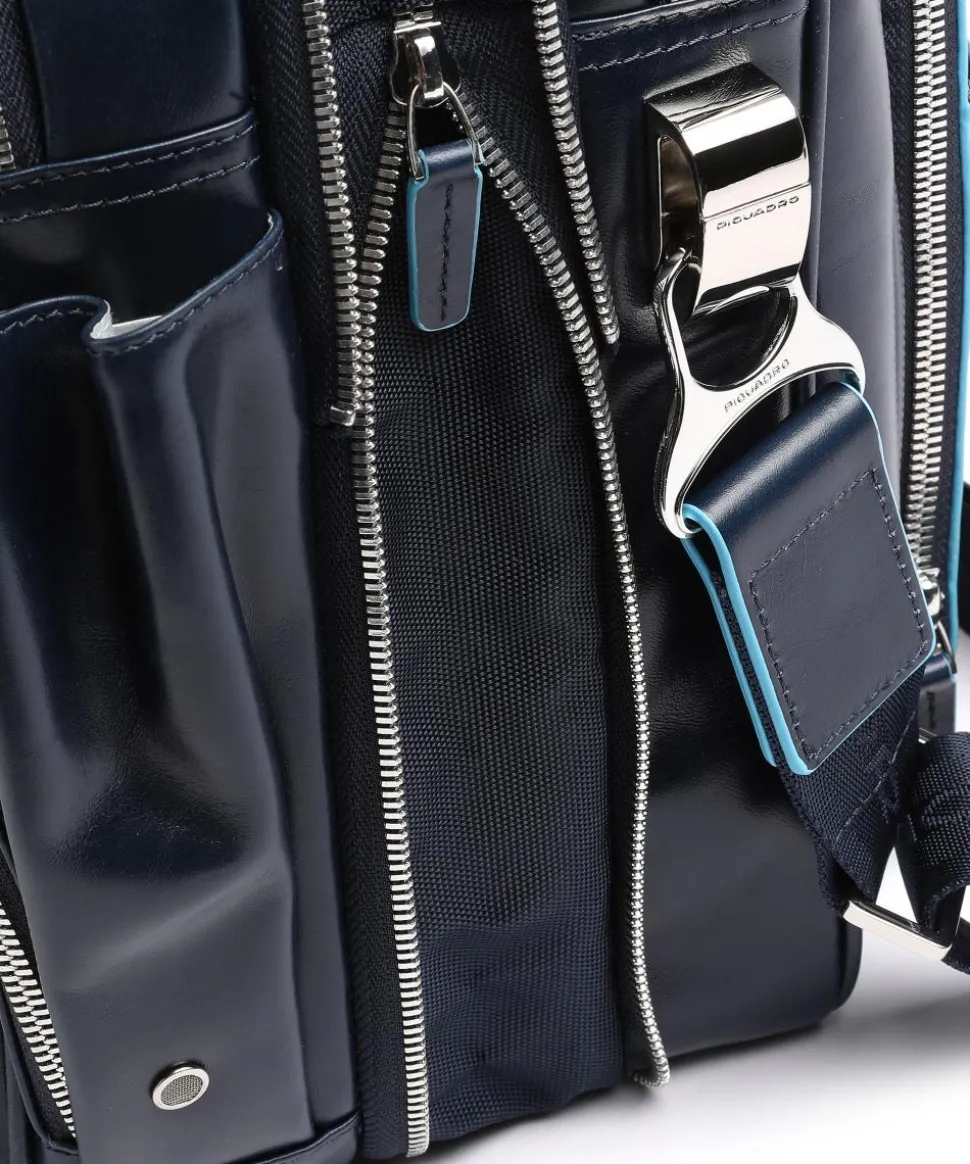 Blue Square Aktentasche 16″ Leder dunkelblau