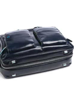 Blue Square Aktentasche 16″ Leder dunkelblau