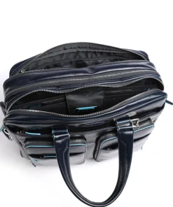Blue Square Aktentasche 16″ Leder dunkelblau