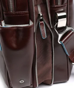 Blue Square Aktentasche 16″ Leder mahagoni