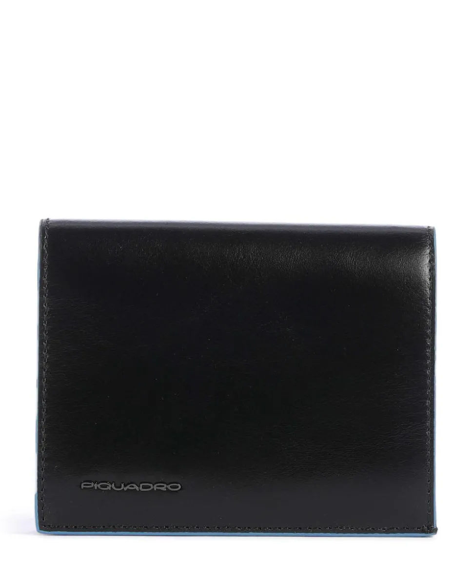 Blue Square Geldbörse Leder schwarz