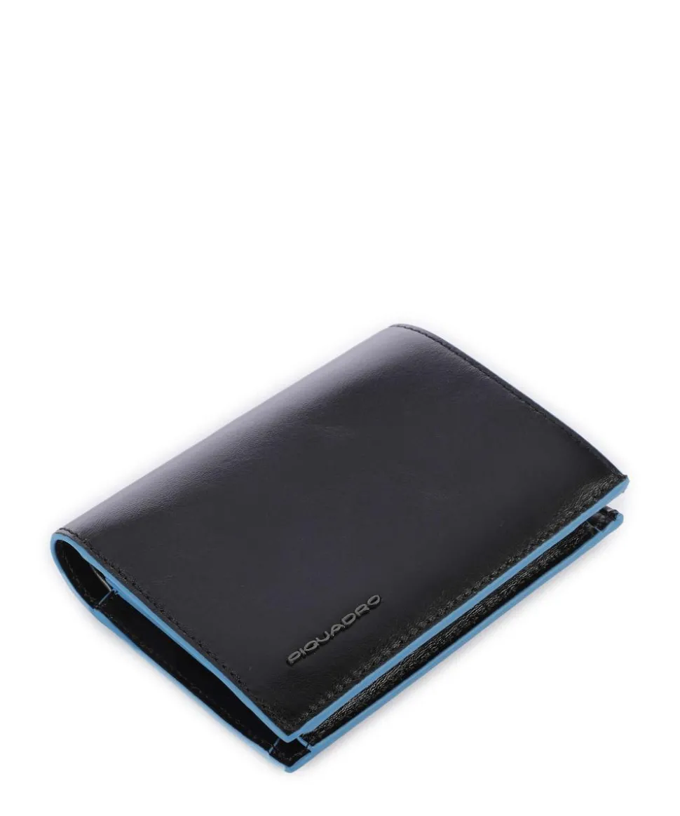 Blue Square Geldbörse Leder schwarz