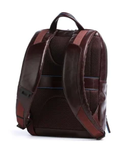 Blue Square Revamp Laptop-Rucksack 13″ Rindsleder mahagoni