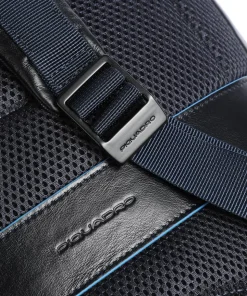 Blue Square Revamp Laptop-Rucksack 13″ Rindsleder dunkelblau