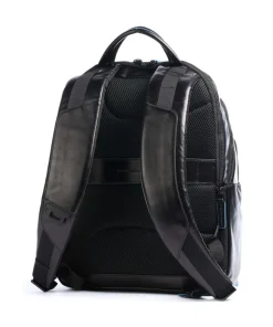 Blue Square Revamp RFID Laptop-Rucksack 14″ Rindsleder schwarz