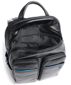 Blue Square Revamp RFID Laptop-Rucksack 14″ Rindsleder navy