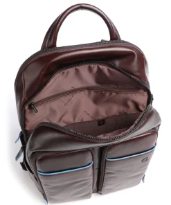 Blue Square Revamp RFID Laptop-Rucksack 14″ Rindsleder mahagoni