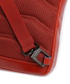 Blue Square Slingbag fein genarbtes Rindsleder orange