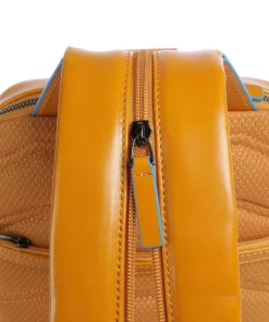 Blue Square Slingbag fein genarbtes Rindsleder gelb