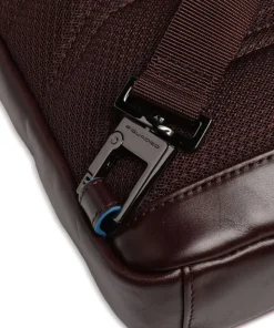 Blue Square Slingbag fein genarbtes Rindsleder braun