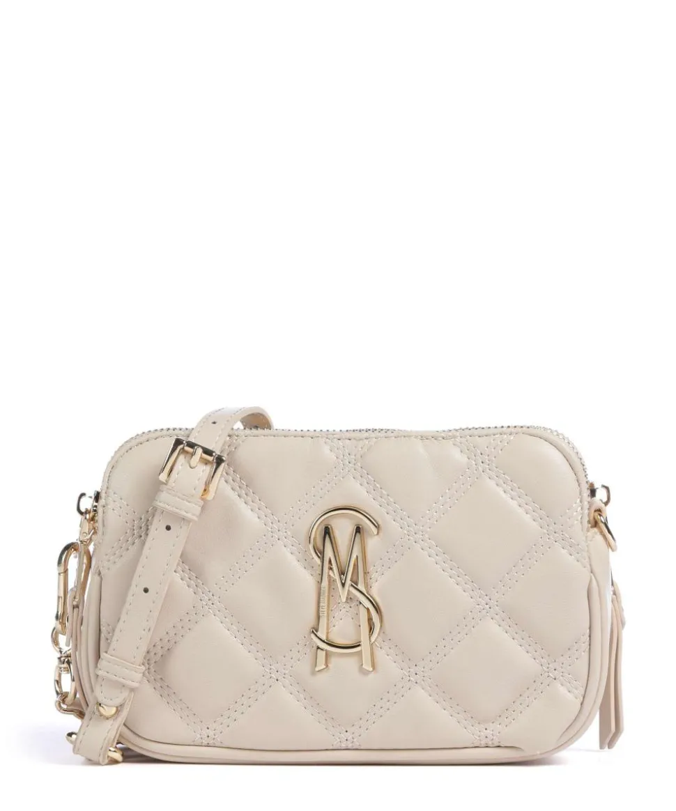 BMARVIS Umhängetasche Lederimitat beige