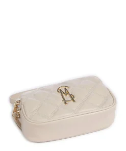 BMARVIS Umhängetasche Lederimitat beige