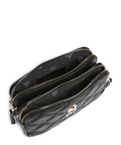 BMARVIS Umhängetasche Lederimitat schwarz