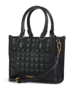 BMASSI Handtasche Lederimitat schwarz