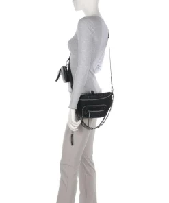 BMAXIMA Umhängetasche Polyurethane, Polyester schwarz