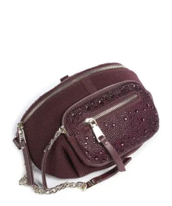 BMAXIMA Umhängetasche Polyurethane, Polyester brombeer