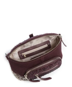 BMAXIMA Umhängetasche Polyurethane, Polyester brombeer