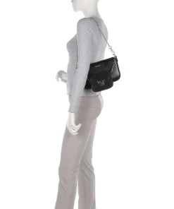 BNAIM-R Schultertasche Lederimitat schwarz