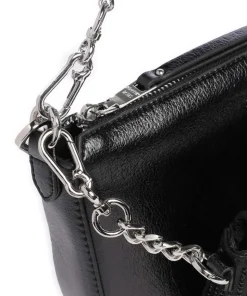 BNAIM-R Schultertasche Lederimitat schwarz