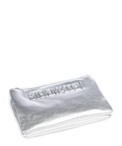 BNICCO Umhängetasche Lederimitat silber