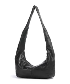 Bo Sheep Natural M Beuteltasche Schafsleder schwarz