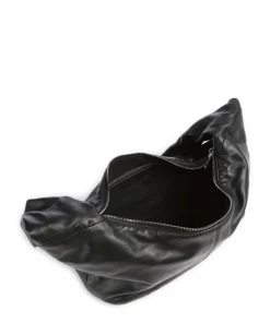 Bo Sheep Natural M Beuteltasche Schafsleder schwarz