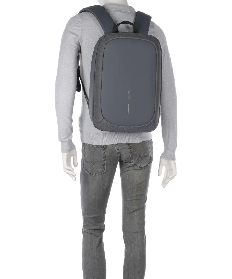 Bobby Edge Rucksack 16″ recyceltes Polyester, Polyurethane grau