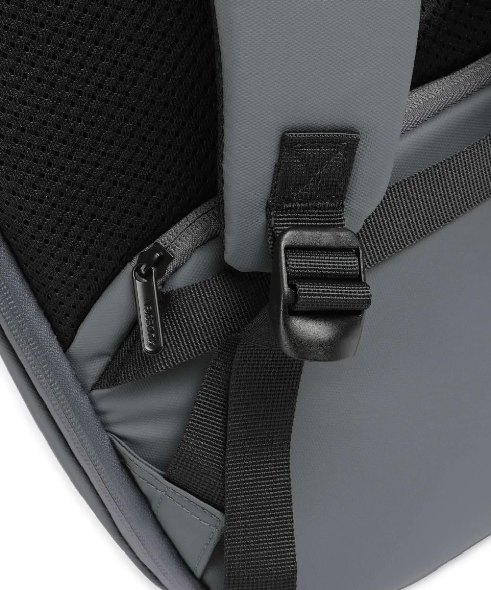 Bobby Edge Rucksack 16″ recyceltes Polyester, Polyurethane grau