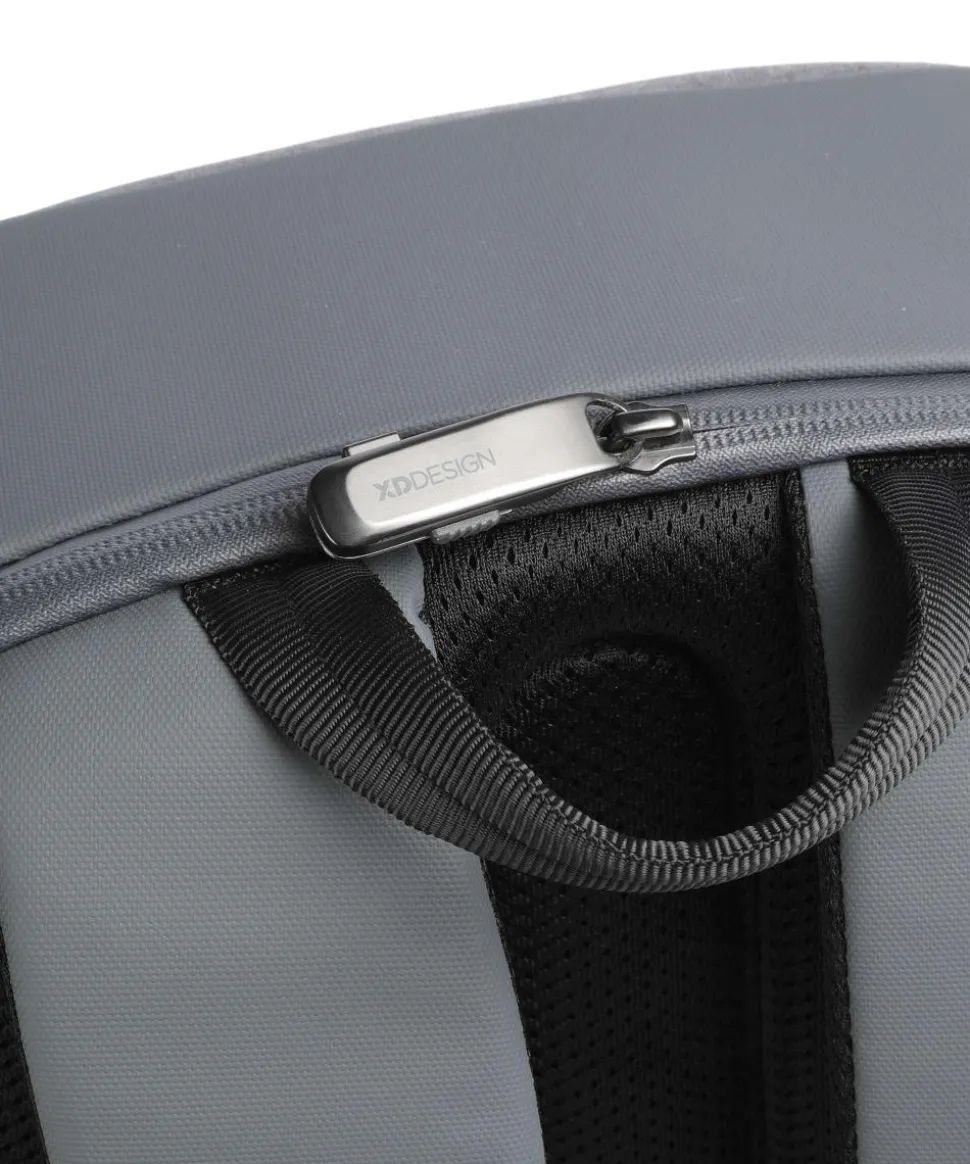 Bobby Edge Rucksack 16″ recyceltes Polyester, Polyurethane grau