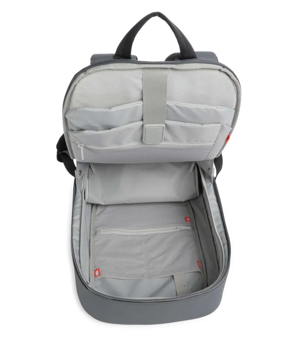 Bobby Edge Rucksack 16″ recyceltes Polyester, Polyurethane grau