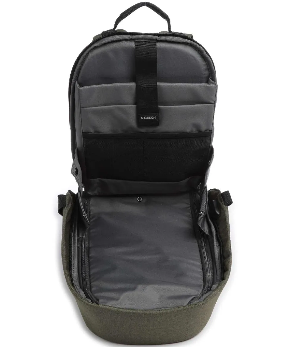 Bobby Hero Small Rucksack 13″ recyceltes Polyester grün