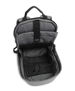 Bobby Hero Small Rucksack 13″ recyceltes Polyester grau