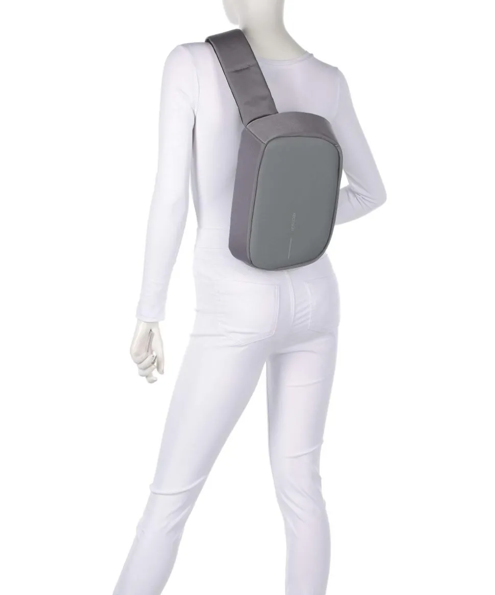 Bobby Slingbag recyceltes Polyester, Polyurethane grau