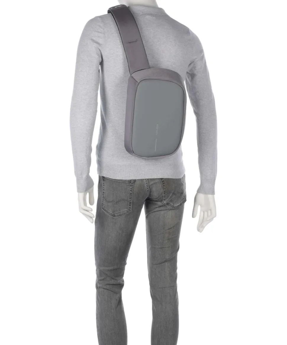 Bobby Slingbag recyceltes Polyester, Polyurethane grau