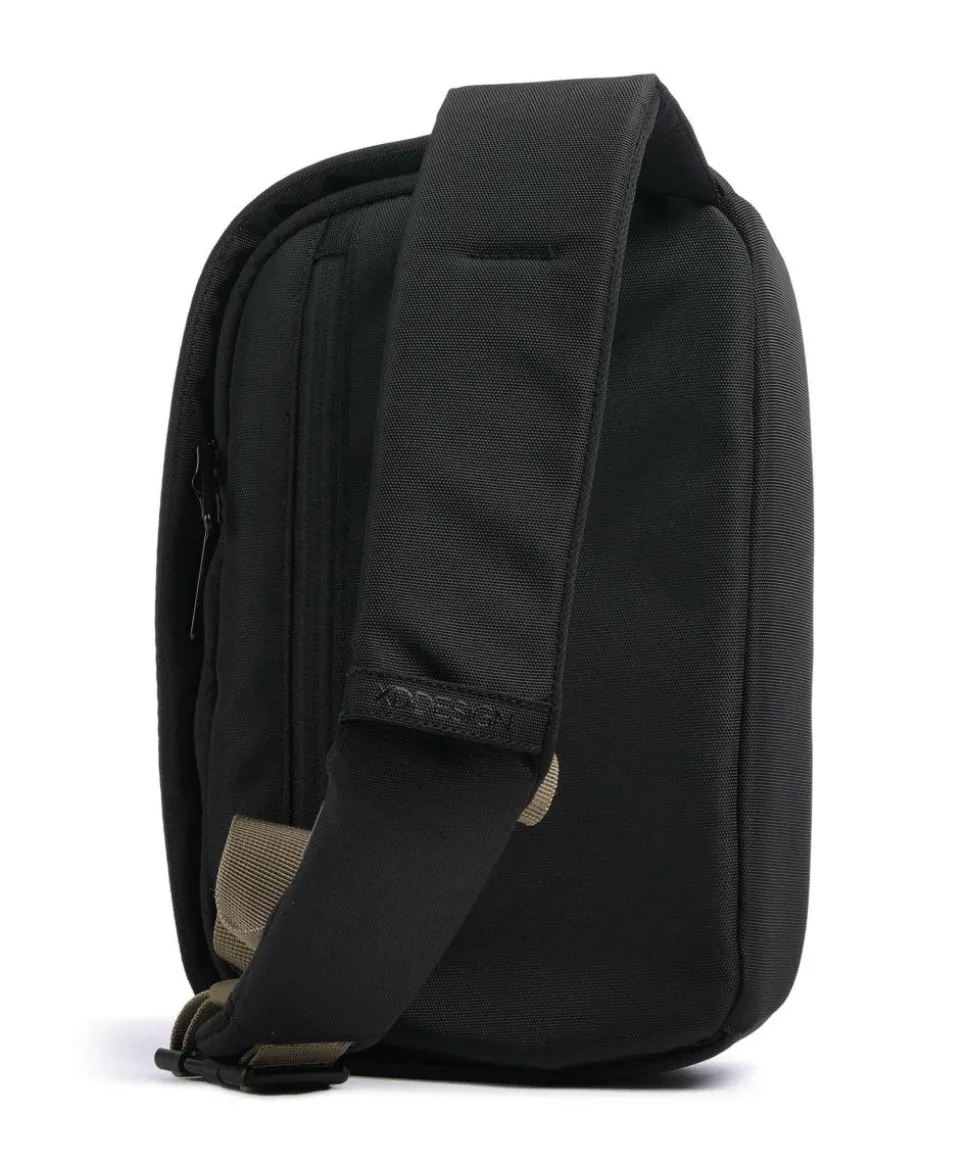 Bobby Slingbag recyceltes Polyester, Polyurethane schwarz