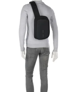 Bobby Slingbag recyceltes Polyester, Polyurethane schwarz