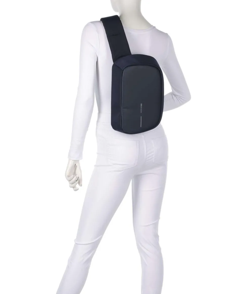 Bobby Slingbag recyceltes Polyester, Polyurethane navy