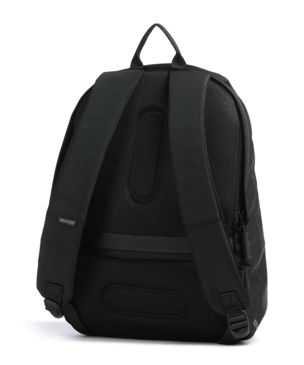 Bobby Soft Rucksack 15″ recyceltes Polyester schwarz