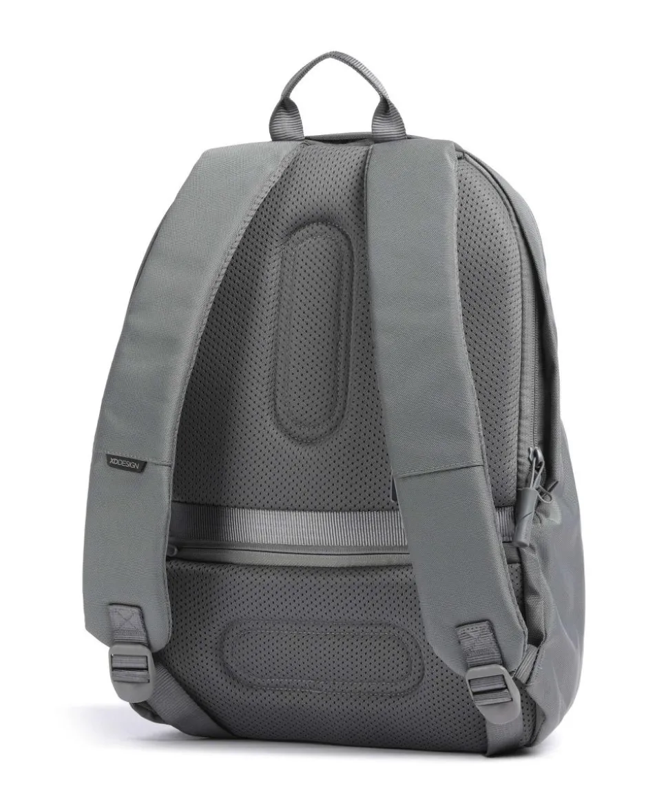 Bobby Soft Rucksack 15″ recyceltes Polyester grau