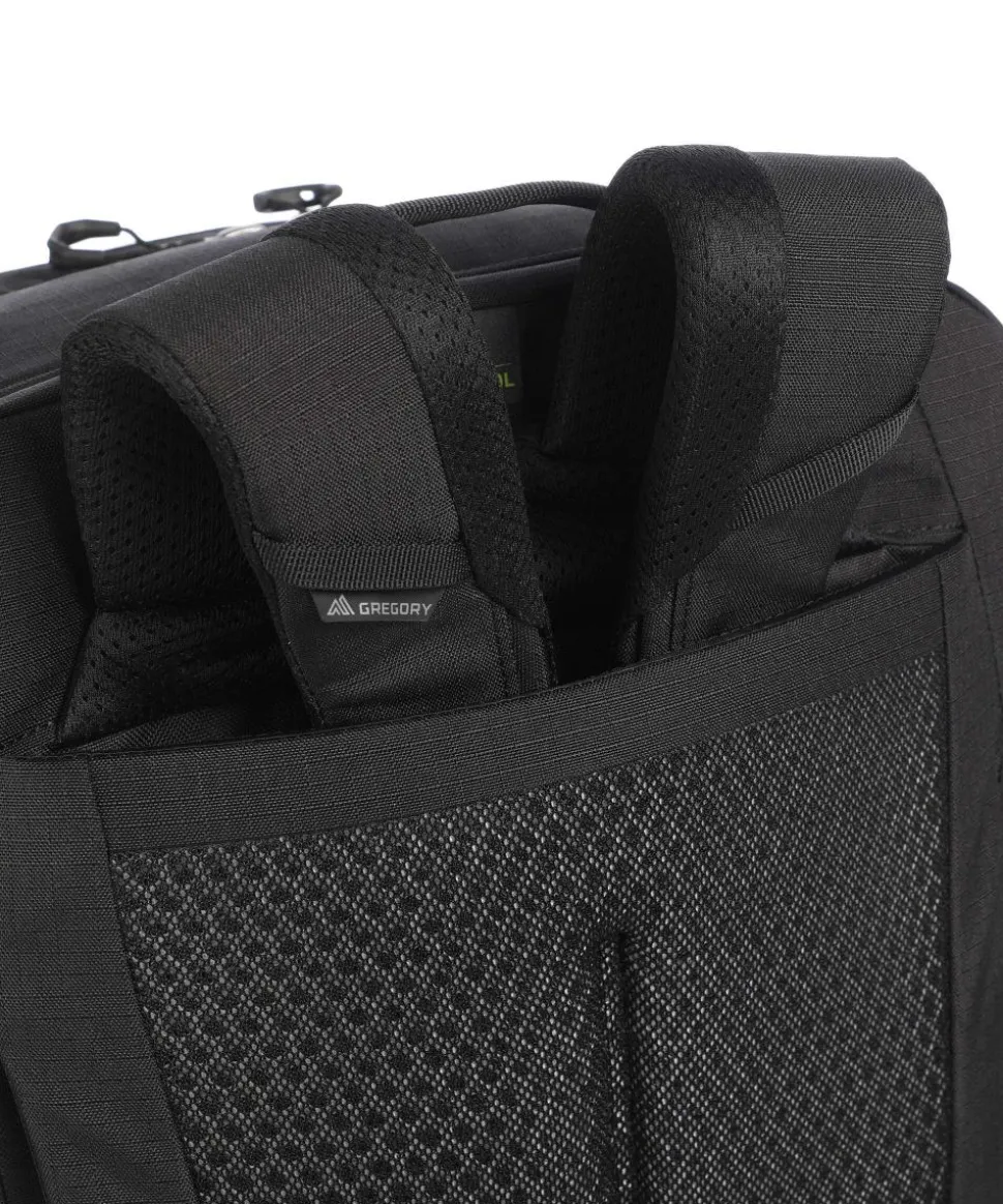 Border 40 Reiserucksack 15″ recyceltes Nylon schwarz