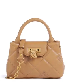 BOSCO Umhängetasche Lederimitat karamellbraun