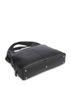 Boston Kirsten Handtasche genarbtes Leder schwarz